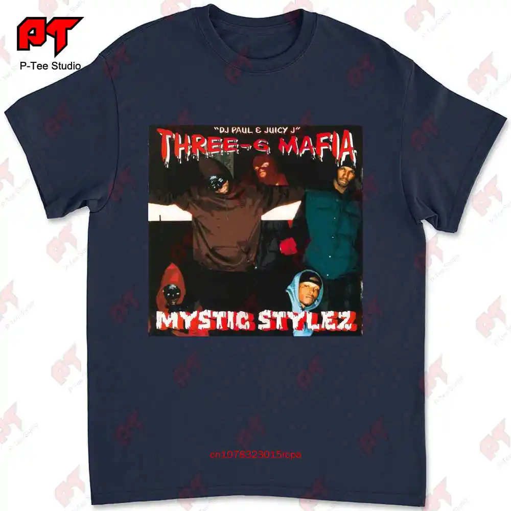 Three 6 Mafia Mystic Stylez Rap T-shirt VY4W image 2