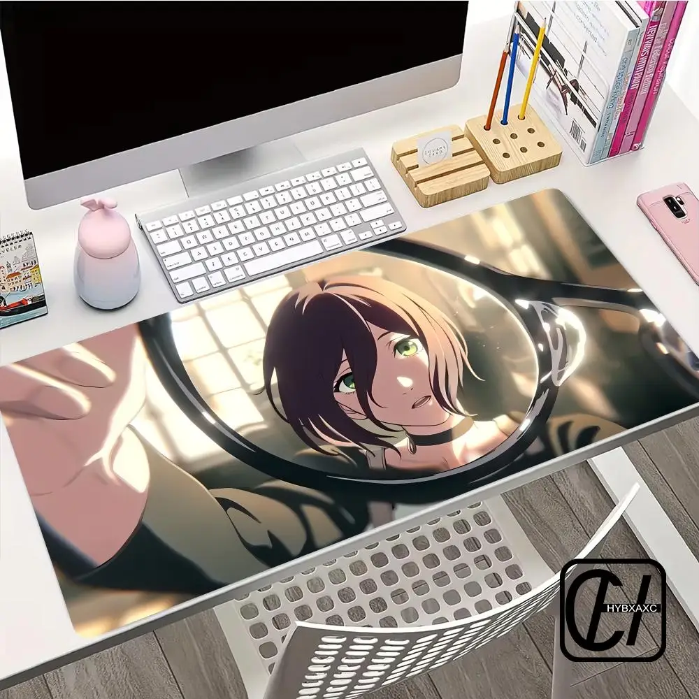 

Anime Chain-saw Man Mouse Pad Reze XXL Mouse Pad Computer Laptop Keyboard Accessories Desk Mat HYB XXC Desk Mat Keyboard Pad