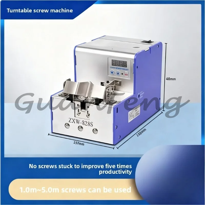 Fully automatic rotary spiral sorting machine, handheld spiral arranging machine with manual disc feeding machine