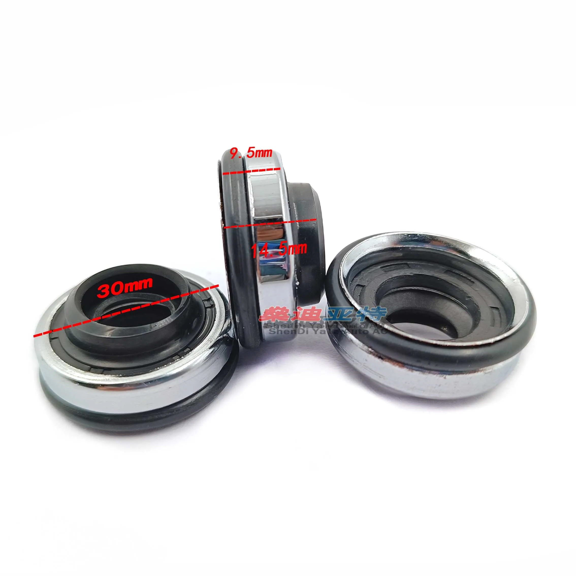 Air-Conditioning Compressor Shaft Seal Stamps Oil Seals For Denso 10PA15C/17C/20C Compressors Repair Parts