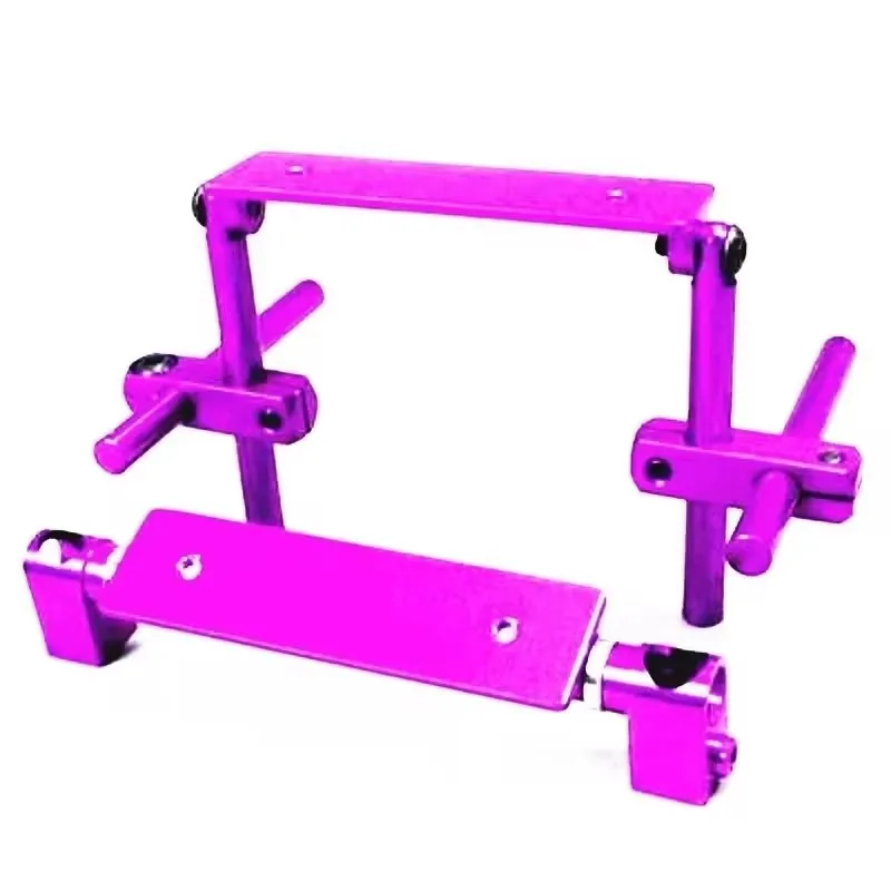 Kit de montagem de corpo invisível furtivo magnético de alumínio para carro de corrida HSP 1/10 RC