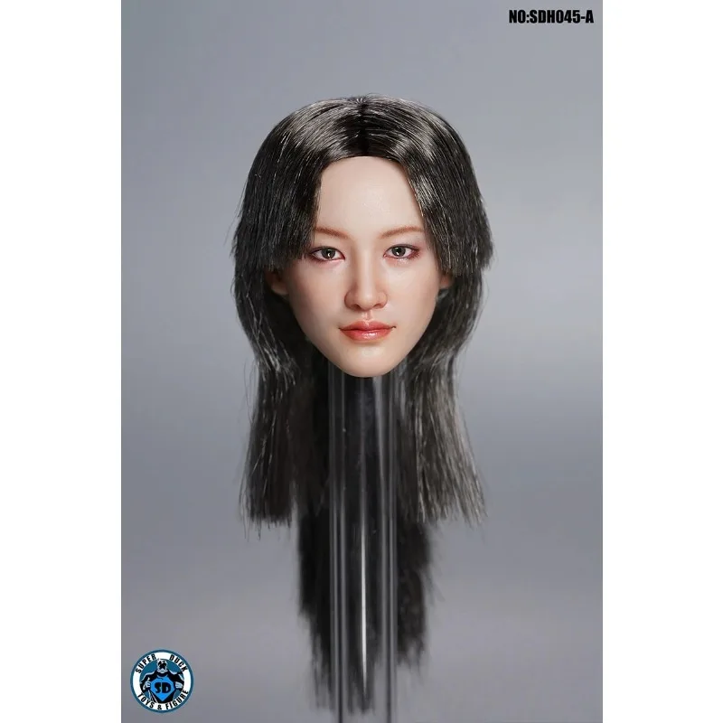 Presale SDH045 1/6 مقياس الممثلة اليابانية عمل الشكل رئيس نحت نحت نموذج صالح 12 ''TBL PH القمح الجلد الجسم الديكور #3
