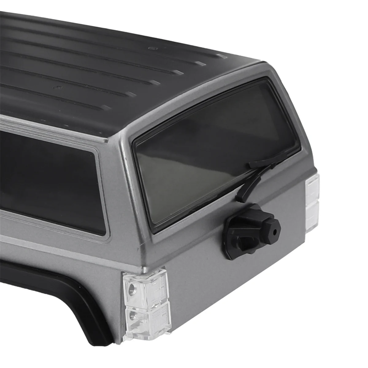 ABZW Cuerpo Cherokee de tapa dura con distancia entre ejes de 155 mm para chasis 1/18 RC Crawler TRX4M Bronco Defender blanco (sin pintar)