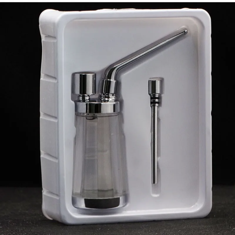 0202 New Popular Bottle Water Pipe Portable Mini Tobacco Pipes Gift of Health Metal Tube Filter