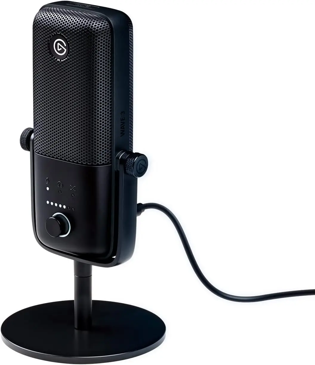 Premium USB Condenser Microphone for Streaming, Podcasting, Gaming & Home Office with Free Software & Plugins