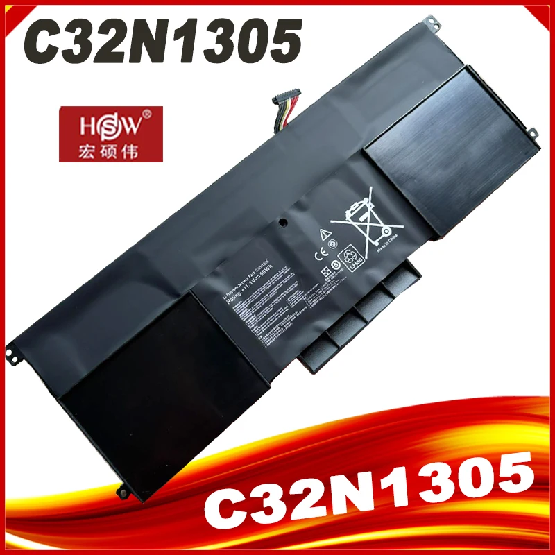 11.1V  50Wh C32N1305 Laptop Battery For ASUS Zenbook UX301L UX301LA UX301 UX301LA-1A UX301LA-1B UX301LA-C4006H