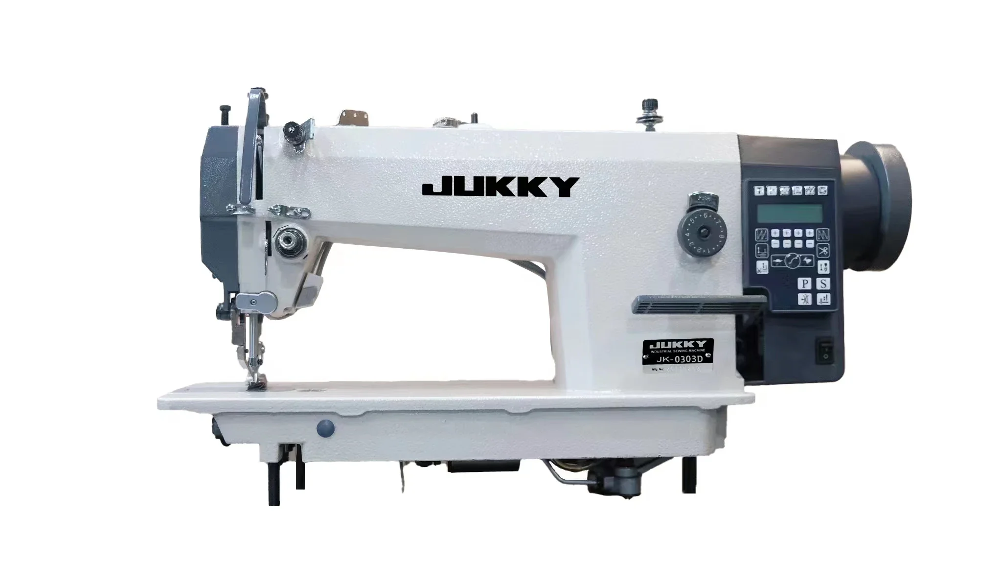 Industrial sewing machine jukky 0303-D3/D4 computer direct drive top&bottom feeding heavy lockstitch machines for leather