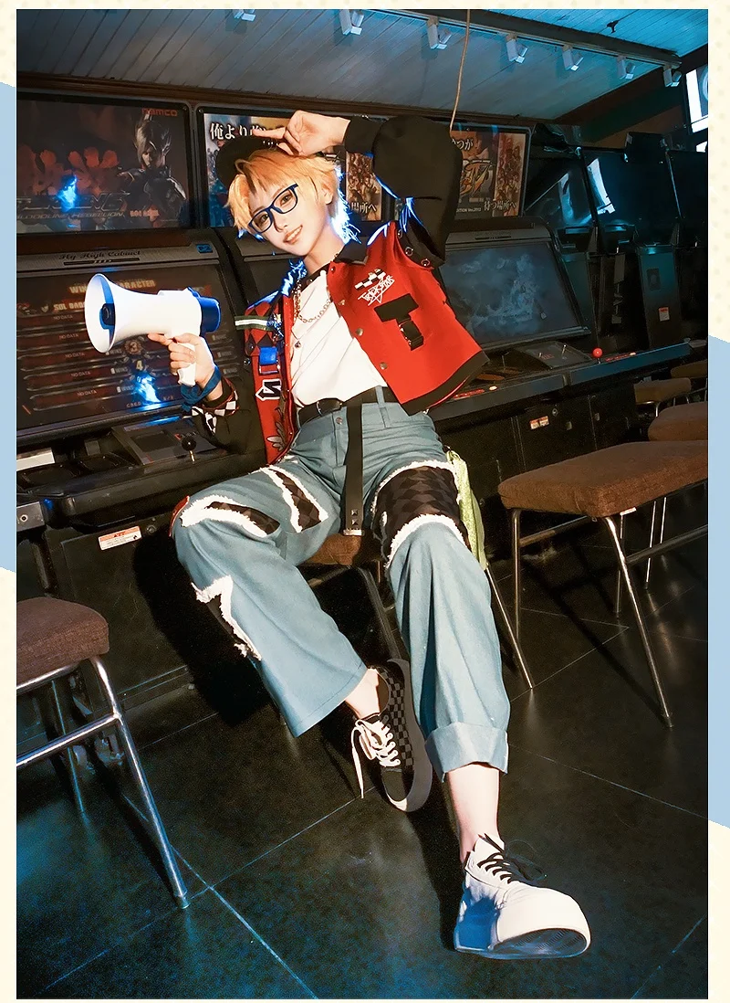 لعبة جديدة نجوم يوكي ماكوتو/هيداكا هوكوتو/أكيهوشي سوبارو ‌ /إيسارا ماو تأثيري حلي هالوين عيد الميلاد نجمة خمسة ES