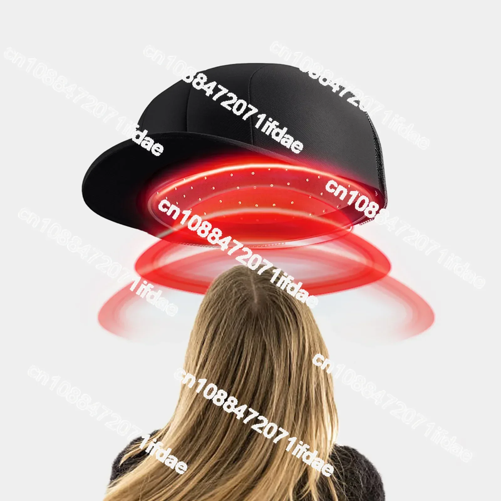 LED Red Light Cap for Hair Loss, Medical Cap, Therapy Device for Thinning Hair, 312 Diode