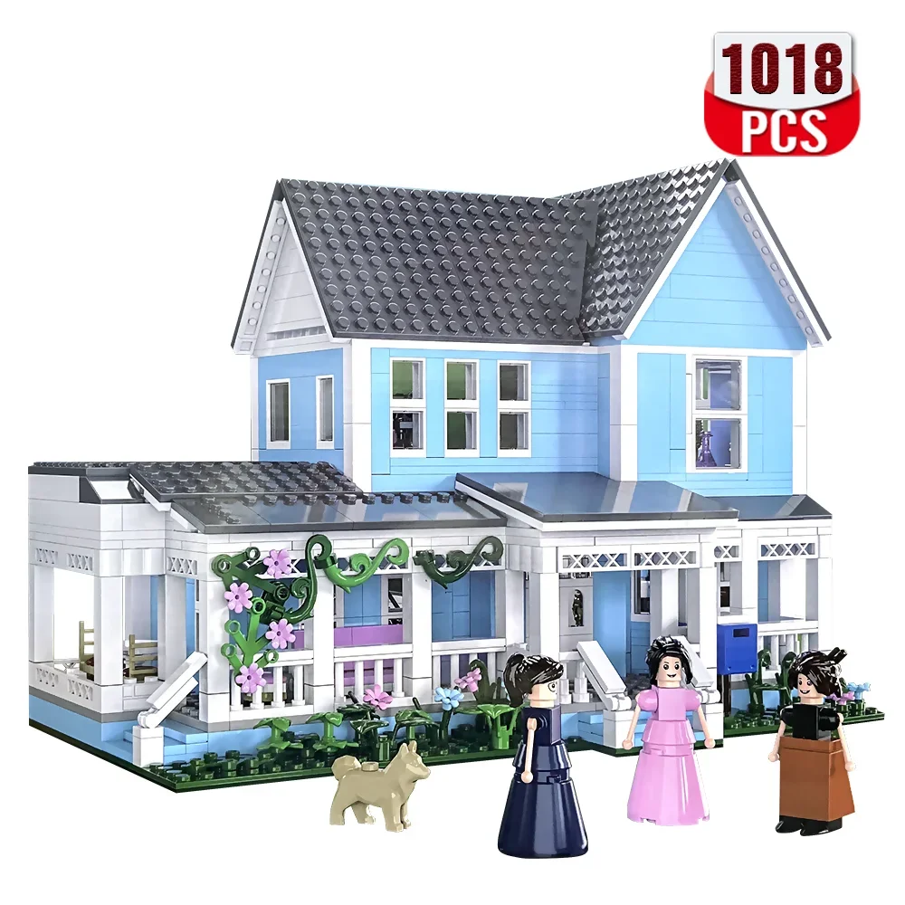 1018PCS Moc Gilmore Girls's house Building Block Set, Ideas Toys For Boys And Girls Christmas Gifts, Decoration Model for Adults