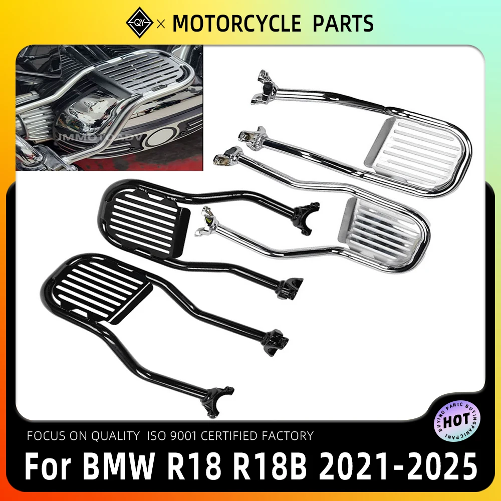 Motocycle Driver Foot Pedal Leg Support Wide Footpegs Kit For BMW R18 R18B/Roctane/Transcontinental/Classic/100 Years 2020-2025