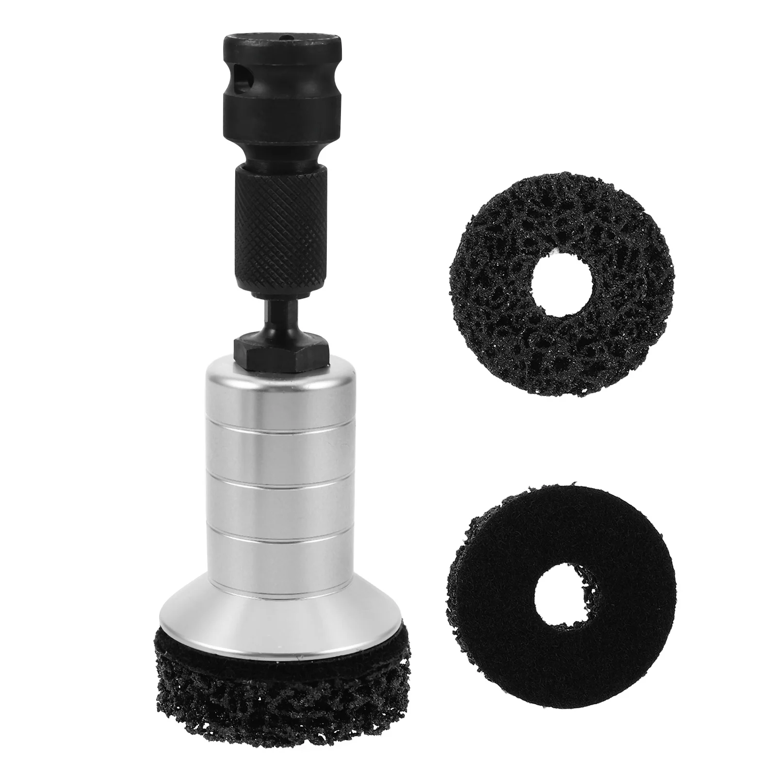 

1 Set Brake Hub Cleaning Kit Polishing Pads Included Universal Fit For Wheel Hub Grinding Rust Removal Fast Replacement Durable