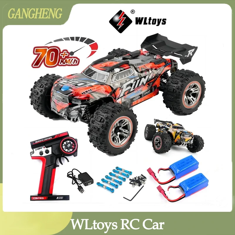 WLtoys 184008 70KM/H 4WD RC Car Professional Monster Truck High Speed Drift Racing Remote Control Cars Children's Toys for Boys