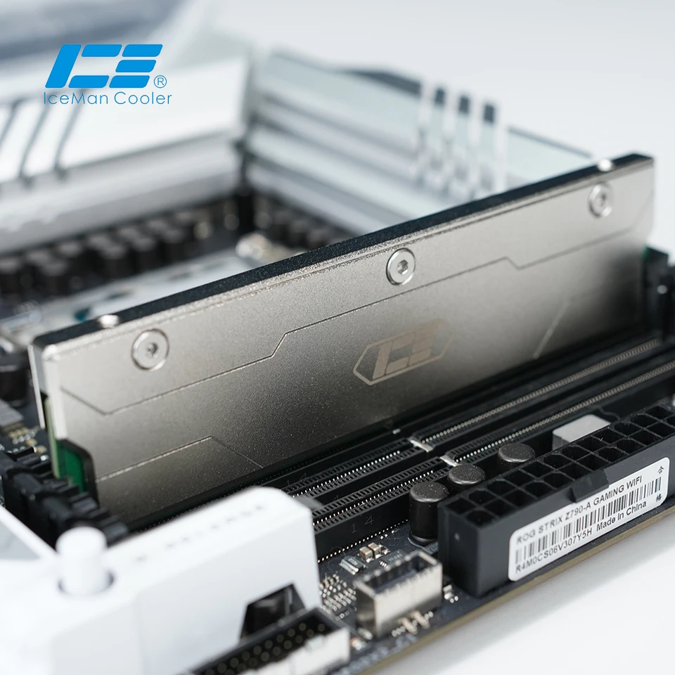 IceManCooler RAM Memory Heat Sink Disspation Vest,Full Copper