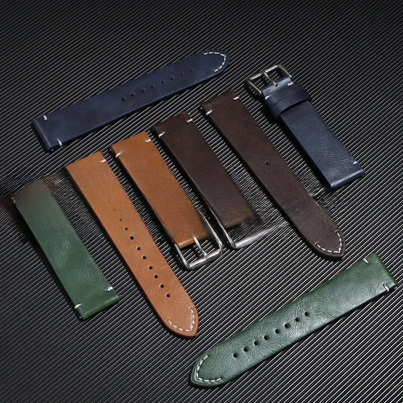 حزام (استيك) ساعة 18 مللي متر 20 مللي متر 22 مللي متر 24 مللي متر أساور خمر لينة الرجال النساء الإفراج السريع لأوميغا ل GT4 46 مللي متر حزام