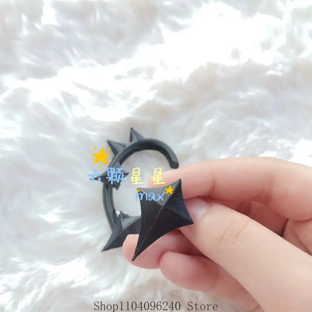 

Anime GAME Honkai: Star Rail Phainon Anime Cosplay Earrings Silk Ribbon Tie Accessories Full Set Prop Mascot Student Halloween F