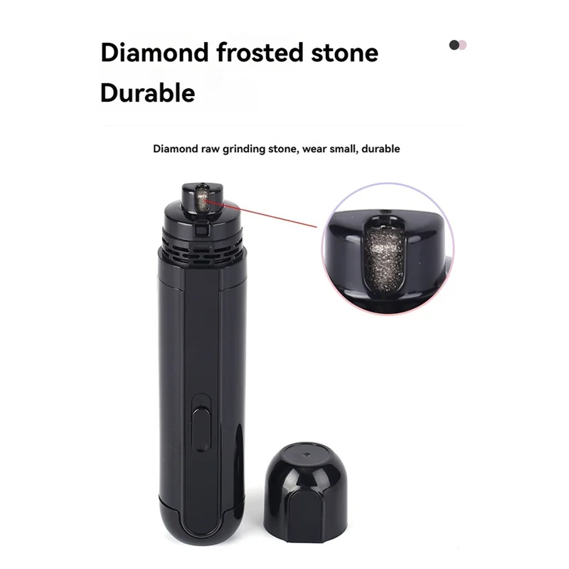 A27U nuevo afilador de uñas eléctrico mascotas, afilador de uñas para perros y gatos, afilador de uñas recargable para mascotas