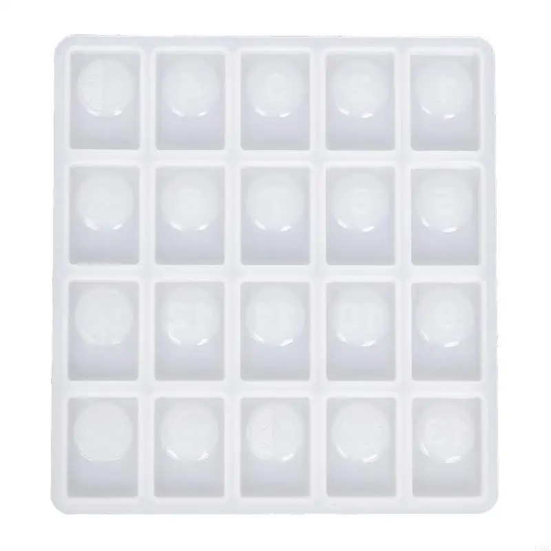 

R3MC Party Leisure Puzzle Board Game Israel Mahjong Silicone Mold Resin Casting Molds