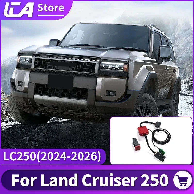 For Toyota 250 Land Cruiser Prado LC250 2024 2025 Car Accessories Auto Parts Power Module Tuning Gas Saver Increase Horsepower