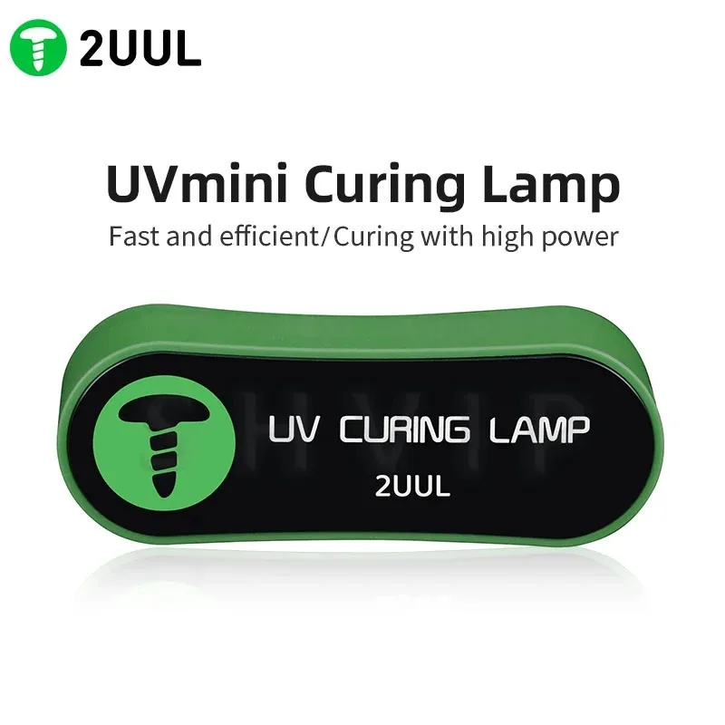 

2UUL UVmini Curing Lamp High Power LED UV Light 365-395nm Dual Band Wireless Curing Lamp for Electronic Repair Glue