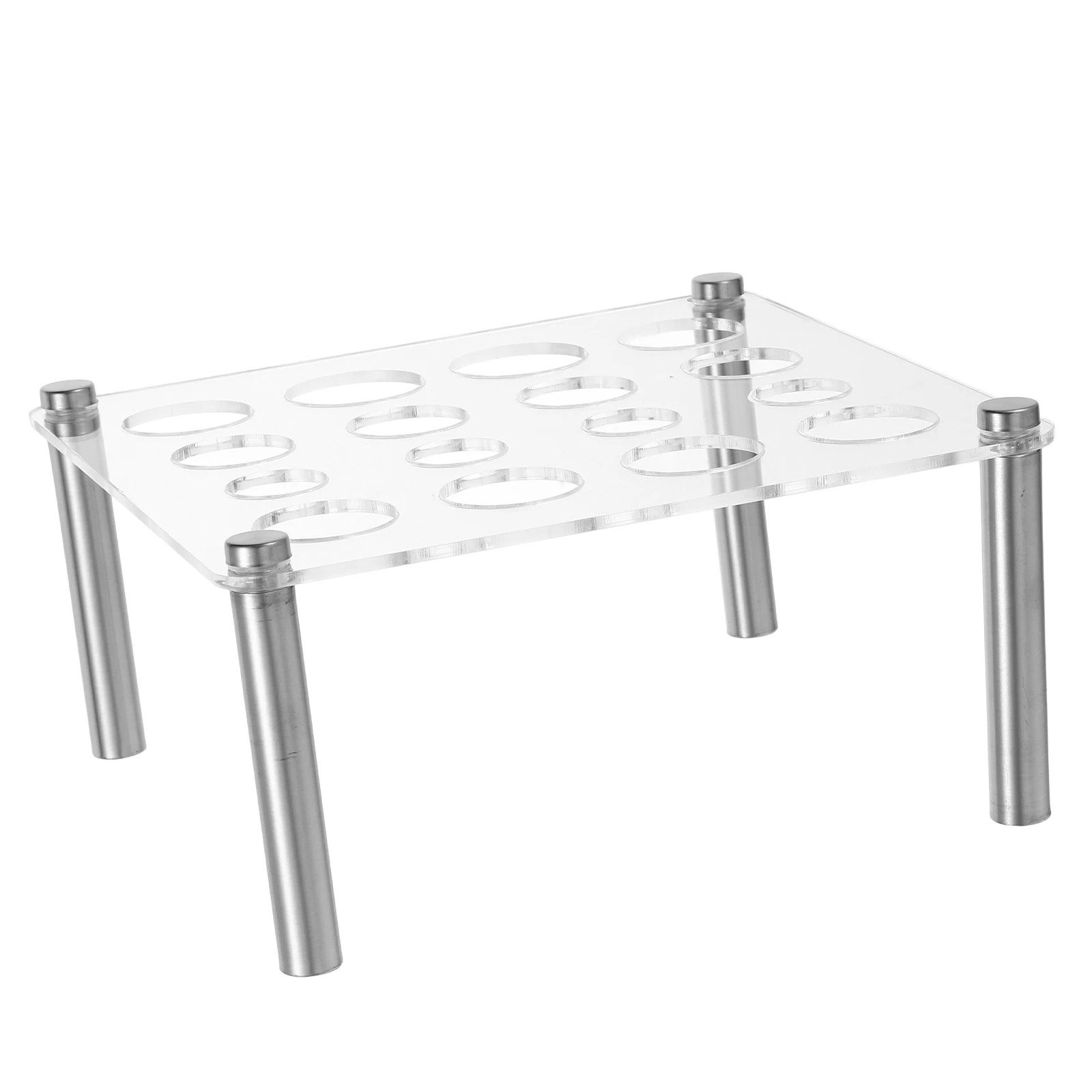 

Chess Mold Holder Acrylic Display Stand for DIY Resin Chess Piece Molds Silicone Game Accessories Storage Jewelry Craft