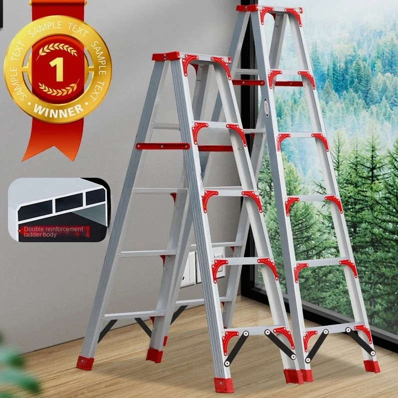 Ladder household aluminum alloy portable