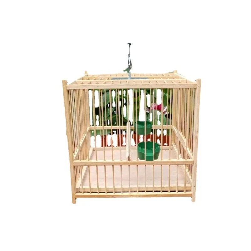

Bird cage clearance treatment, embroidered eye cage, beads, willow warbler cage text, bird cage 20 square