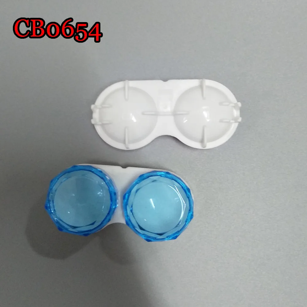 4 Colors Big Contact Lens Case for Sclera Lens Pocket Box Convenient Travel Box for Lenses Container CB0654