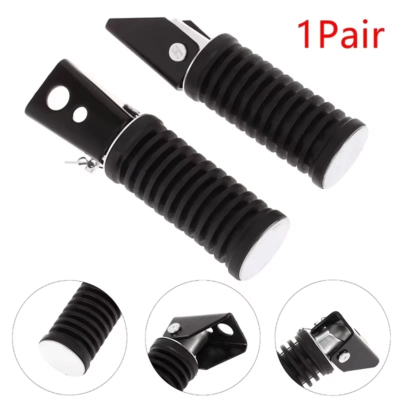 

Universal Motorcycle Bicycle Folding Foot Pegs 90 Degree Foldable Electric Motorbike Ebike Footrests Rearsets Rear Set Footpegs