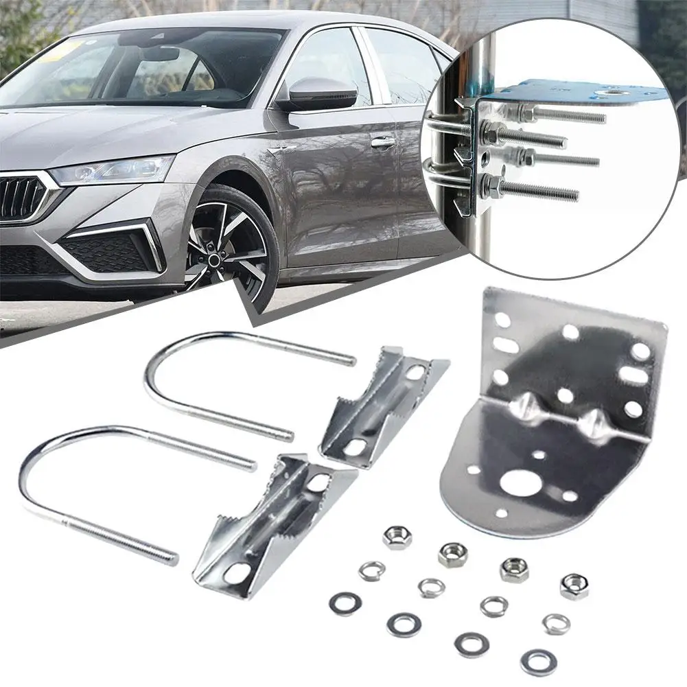 ערכת מהדק u-בורג bolt עבור חלי Uhf vhf cb אנטנות הר סוגר i1o9