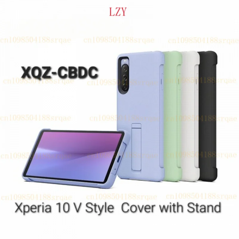 

Official Genuine for Sony XQZ-CBDC Style Cover with Stand Case For ( Xperia 10 V )