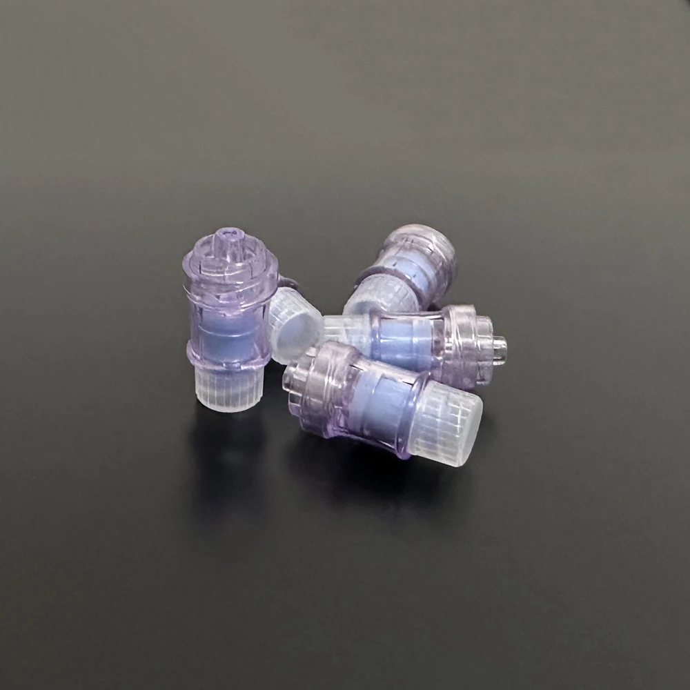 10PCS Medical Grade Needle Free Male Luer Lock Plastic Connector