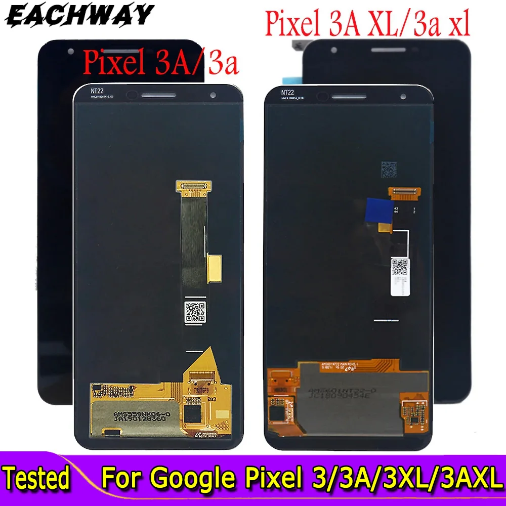 

For Google Pixel 3A XL LCD Display Touch Screen Digitizer Assembly Replacement For Google Pixel 3A LCD Pixel 3AXL LCD Screen