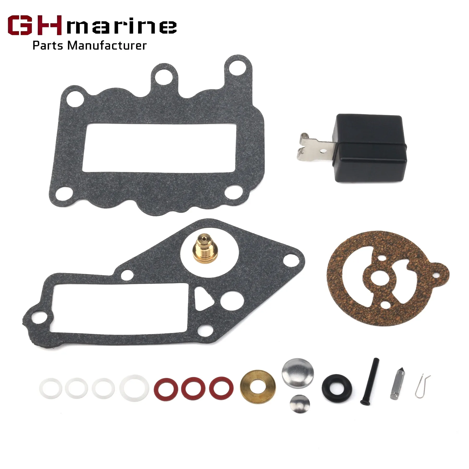 

Комплект для восстановления морского карбюратора для Evinrude Johnson OMC 7,5 9,5 10 15 18 20 л.с. BRP 0382048 382048 379154 765630 0379154 0765630