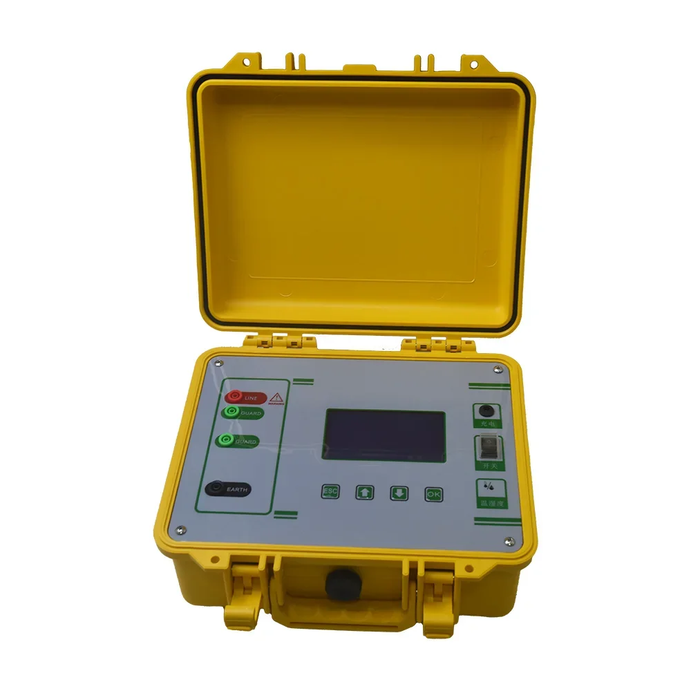 High Voltage Megohm Meter Insulation Resistance Tester Megameter 10KV Digital Multimeter Megohmmeter Resistance Tester