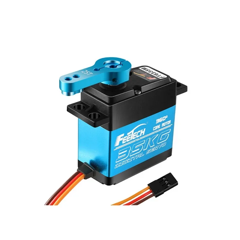 Feetech FT6325M FT6335M Cyfrowe serwo 7,4 V 25 kg. cm 35 kg. cm 360 Grad Magnetische Stahl Getriebe RC Servo Für RC Autos Flugzeug Q