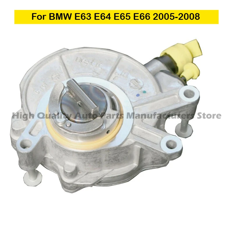 

Brake Vacuum Pump for BMW 6 Series E63 E64 7 Series E65 E66 4.8L V8 N62 Engine 2005-2008 Replace OE 754538403 68739010