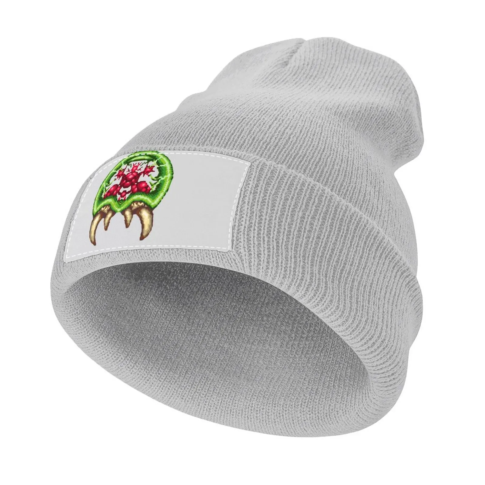 Super Metroid - Giant Metroid Knitted Hat Sunscreen Hood Snapback Cap Cap Men's Women's