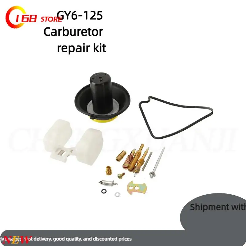 GY6-125 Carburetor Repair Kit with 22mm Plunger Diaphragm and Float: Ideal for Motorcycle Dirt Bike