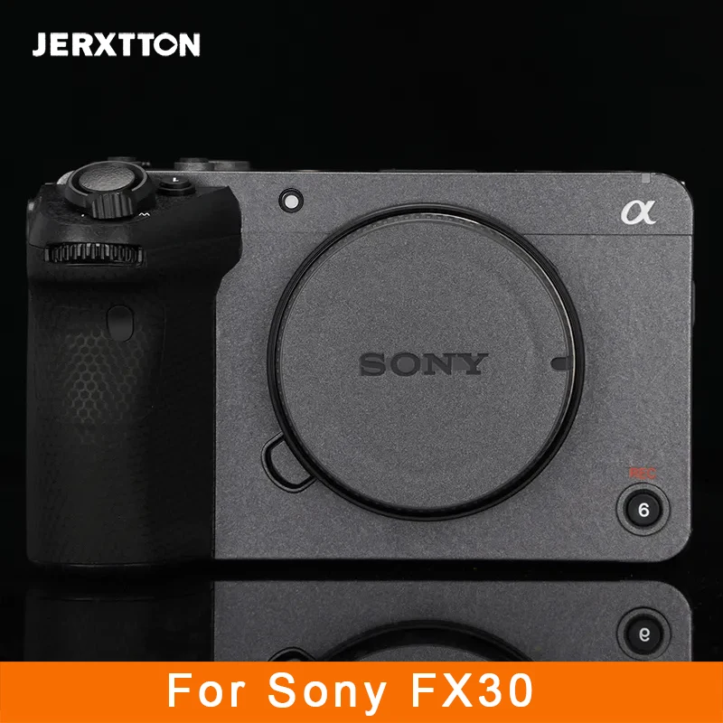 FX30 Decal Skin 3M Vinyl Wrap Film Camera Body Protective Sticker Protector Coat for Sony FX30 Canema Line Camcorder ILME