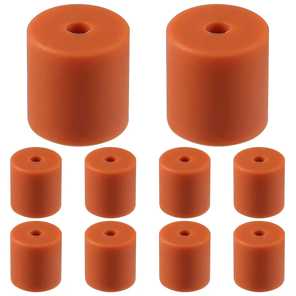 

3D Printer Heatbed Silicone Leveling Column 18mm/16mm Solid Bed Mounts Hotbed Heat-Resistant Silicone Buffer for CR-10 Ender 3