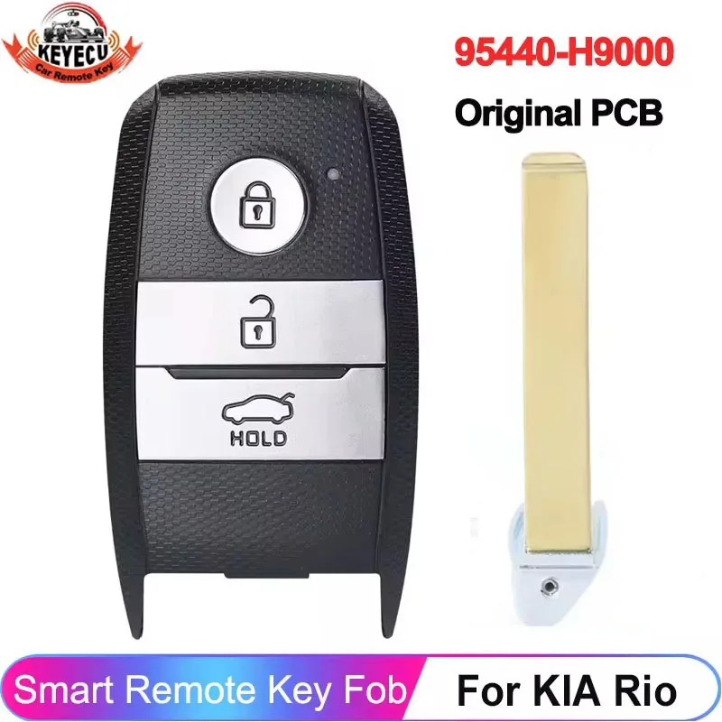 KEYECU 95440-H9000 Dla KIA Rio 2017 2018 Oryginalny OEM PCB Inteligentny pilot zdalnego sterowania 433 MHz 8A H Chip 95440H9000