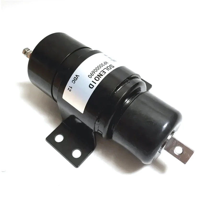 1 Pieza 053400-221 30687-27100 Solenoide de Parada 12V para Caterpillar, para Cat Towmotor, para Motor Mitsubishi K4N 4DQ SE