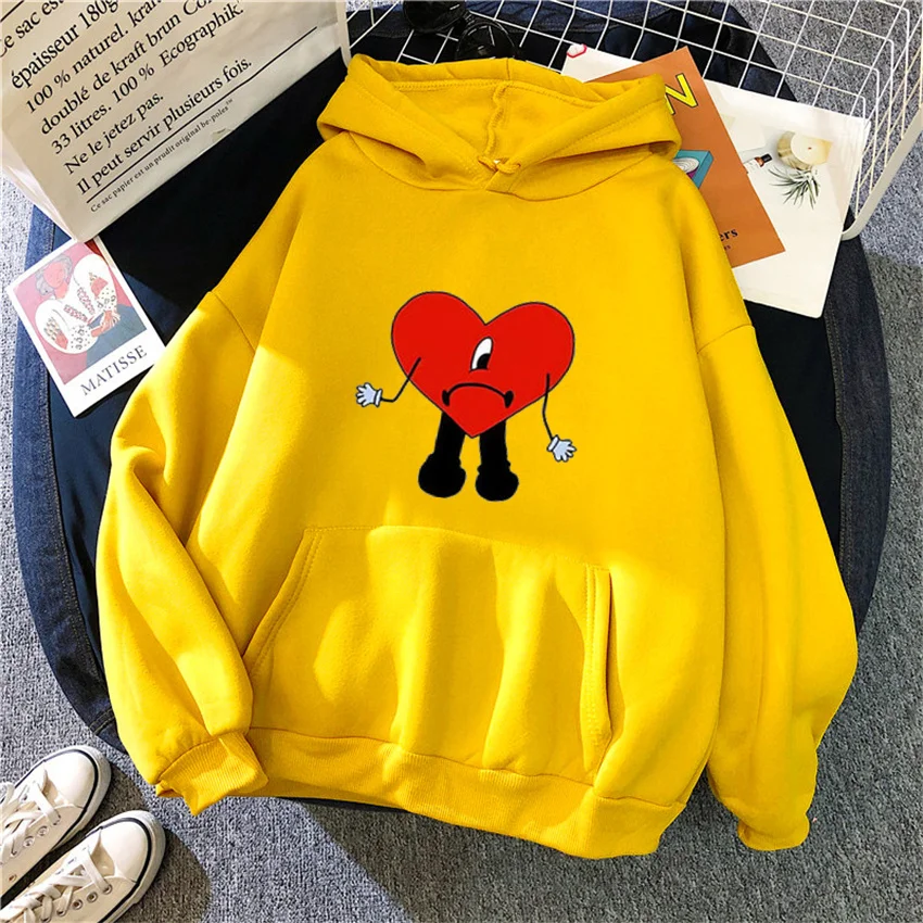 Bad Bunny UN VERANO SIN TI Women Hoodies Fashion Hip Hop Fleece Woman Casual Streetwear Male Hoody Pullover Unisex Y2K Clothes