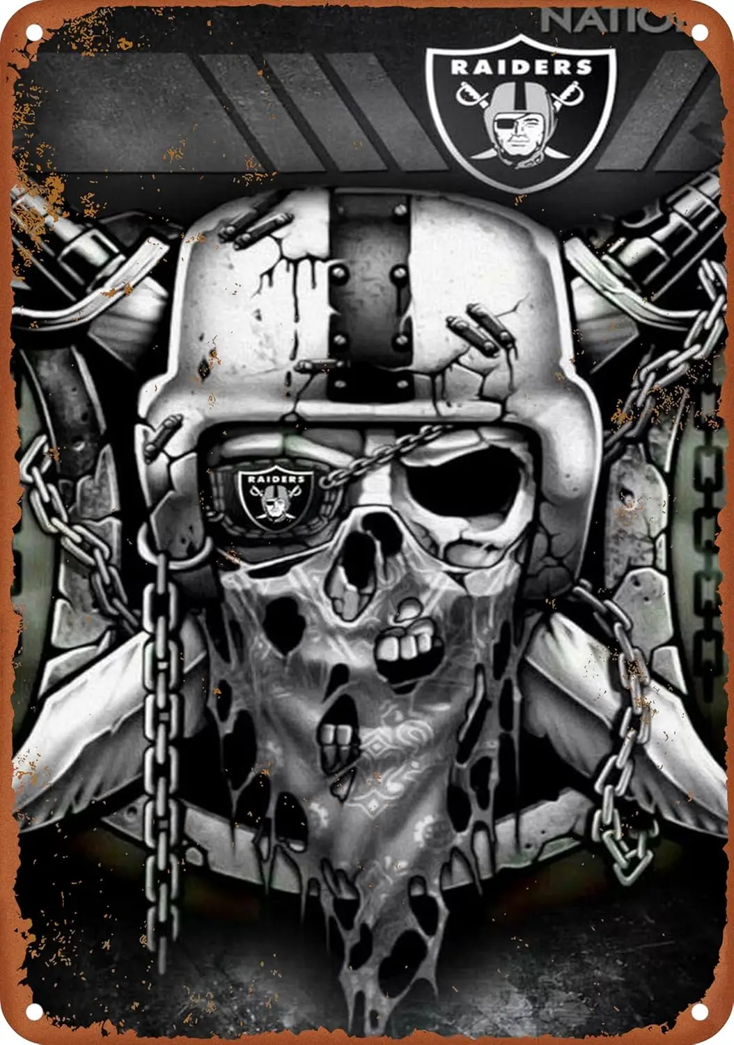 Raiders Poster Tin …