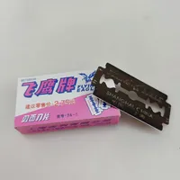 Wholesale 10/50Pcs Double Edge Blade Stainless Steel Ultra-sharp Safety Practical Razor Blades To Shave Blade For Manual Razor