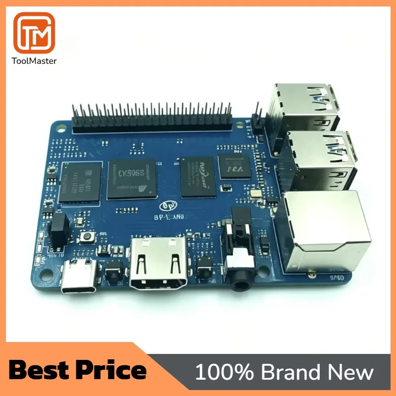 

【Hot Sale】Banana Pi BPI M5 New Generation Development Board Amlogic S905x3 Design Quad-Core Cortex-A55 Processor