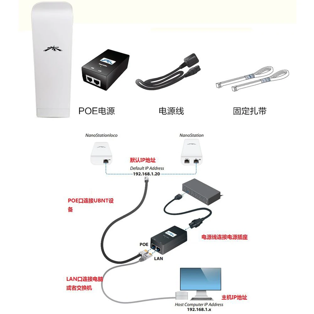 Imagem -06 - Ponte Exterior de Nanostação Nsm5 Wi-fi 5ghz 802.11n Alta Potência 20dbm Airmax Tdma Poe Airmax Cpe 150 Mais Mbps em 5km pc