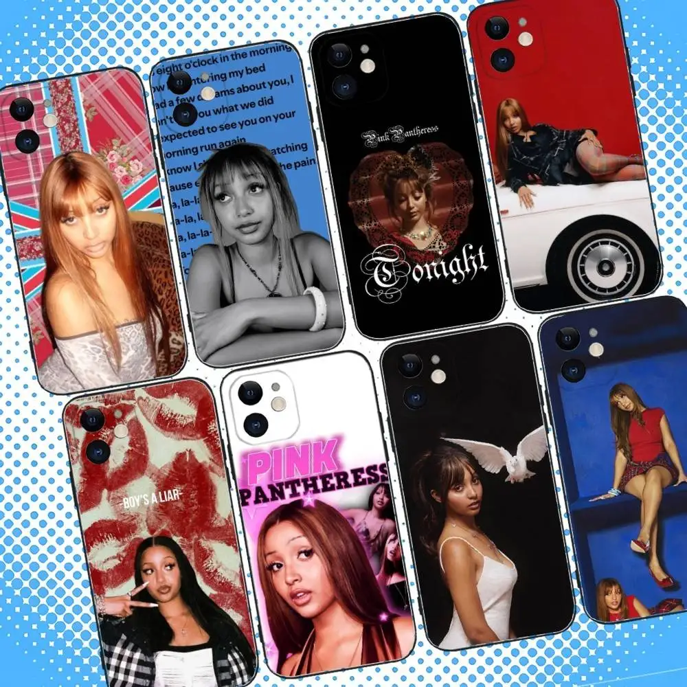 

PinkPantheress Fancy That Phone Case For iPhone 17,16,15,14,13,12,11,Pro,Max,Plus,Air,X,XS,XR,SE,8,7,Mini,Soft Black Case