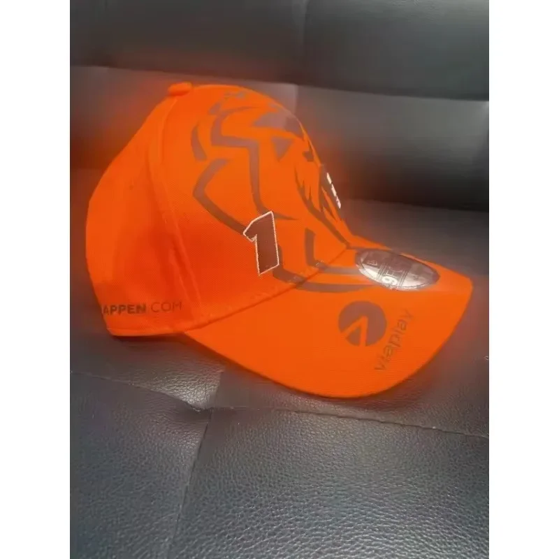 Nowa czapka kierowcy Racing Motorcycle Cap Baseball Cap Cheetah Print Non-gender Racing Team Cap